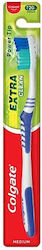 Colgate Extra Clean Οδοντόβουρτσα Medium Μπλε Colgate Extra Clean Οδοντόβουρτσα Medium Μπλε