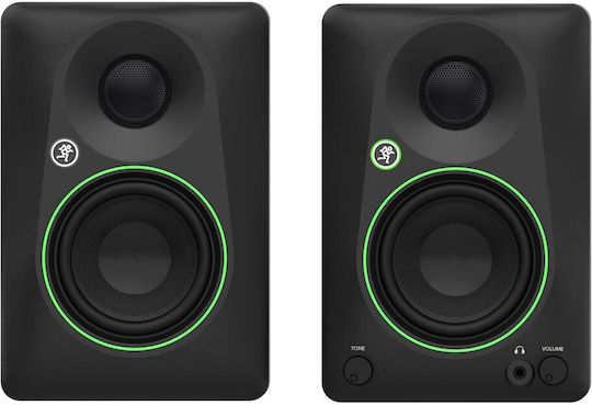 Mackie CR3.5 Ηχεία Studio Monitor 3.5" 50W (Ζεύγος) Μαύρα