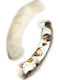 Women's Furry Neck Warmer White
