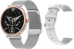 UnikWATCH Oțel inoxidabil Smartwatch (Argintiu)