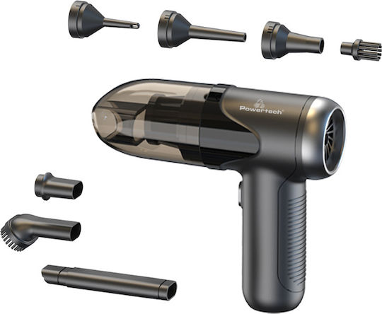 Powertech Car Handheld Vacuum Dry Vacuuming with Power 60W Rechargeable 12V