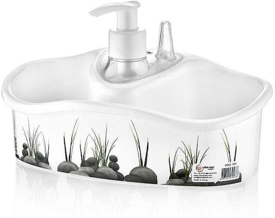 Viosarp Schwamm-Halter aus Kunststoff White 61x12x12cm Viosarp Schwamm-Halter aus Kunststoff White 61x12x12cm