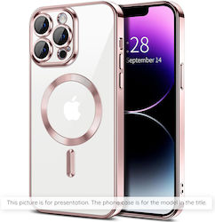 Techsuit Luxury Crystal Back Cover Σιλικόνης Ρο...