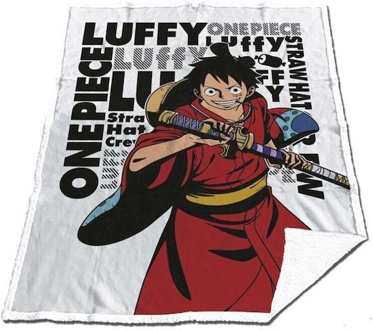 Aymax Κουβέρτα One Piece Πολύχρωμη 170x130εκ.