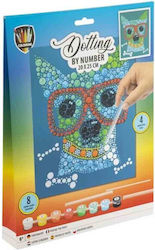 Creative Set Paint By Numbers Dotting By Number Puppy