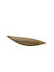 Πιατέλα Διακοσμητική Μεταλλική Antique Gold Capolavoro Bronze 42x15x4εκ
