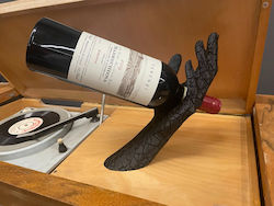 Wine Hand Holder Metal Dark Grey Wine Hand Holder Metal Dark Grey
