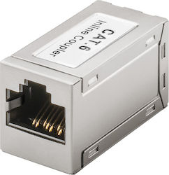 Goobay Σύνδεσμος Rj45 Cat 6 15217 250mhz Poe+ Ασημί 15217
