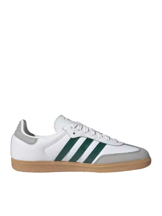 adidas gazelle silver green womens Adidas Sambae Leopard OFF-WHITE – Flower Kickz main image 1