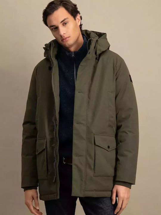 Winter Jacke Parka Dark Green