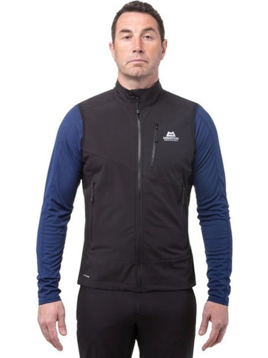 Αμάνικο Μπουφάν Softshell Αδιάβροχο και Αντιανεμικό Black