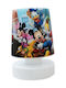 ARlight Kinder Nachttischlampe Mickey Mehrfarbig