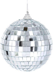 Disco-Kugel Silber 10cm