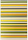 Heyda Striped Design Cardboard Green Yellow 50x70cm