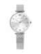Just Watch Women's Watch with Silver Metal Bracelet