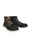 Piele Negru Ghete barbati