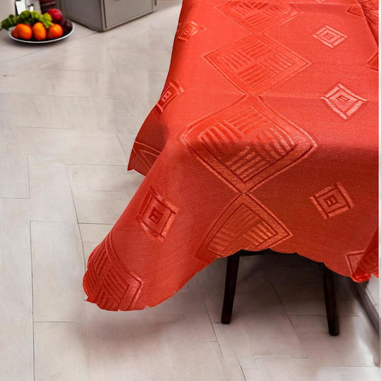 Linea Home Τραπεζομάντηλο Αλέκιαστο Romvos Κοραλι 140x180εκ.