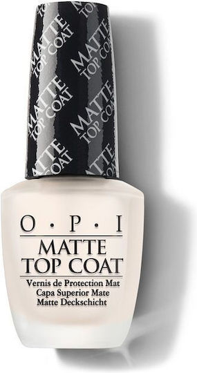 OPI Top Coat / Strat de bază pentru lacuri de unghii obișnuite Matifiant 15ml