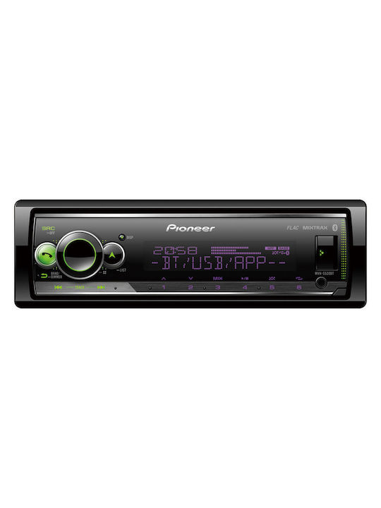 Pioneer Ηχοσύστημα Αυτοκινήτου 1DIN (Bluetooth/USB) με Αποσπώμενη Πρόσοψη