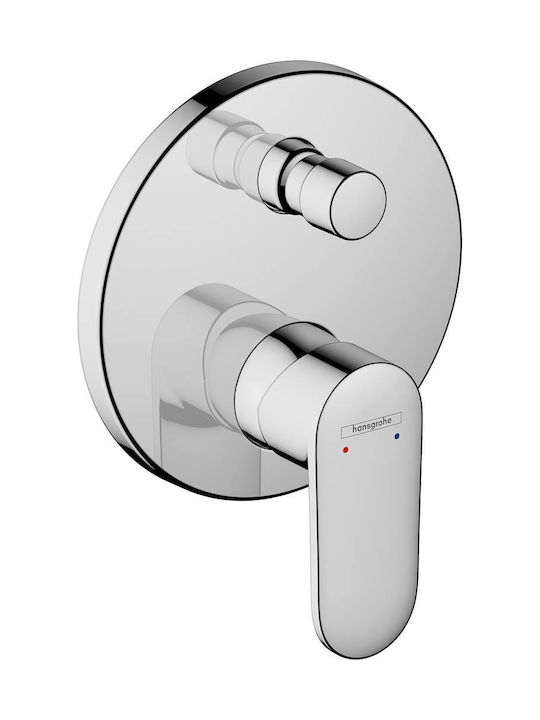Hansgrohe Built-in Faucet Mixer for Shower 2 Exits Silver