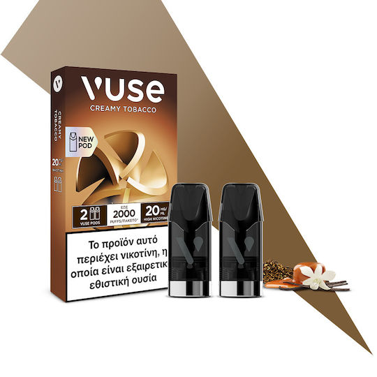 Vuse Ανταλλακτικό Pod Creamy Tobacco 2ml 20mg