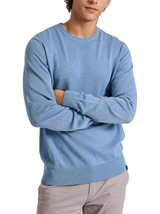 Funky Buddha Pullover Light Blue Mélange