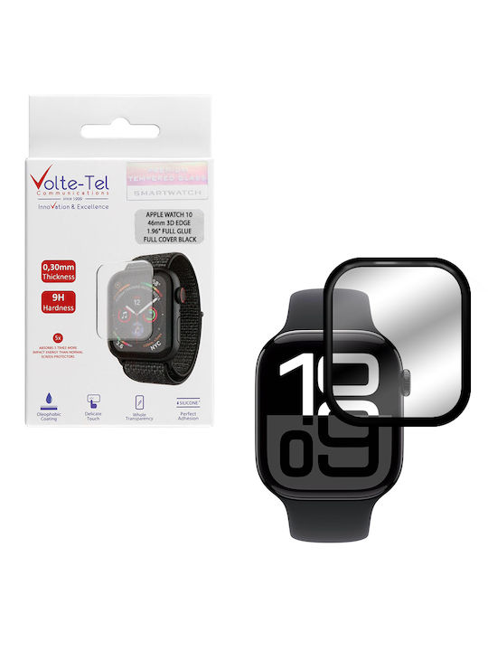 Volte-Tel Tempered Full Face Tempered Glass for the Apple Watch 10 46mm 1pcs 8374593