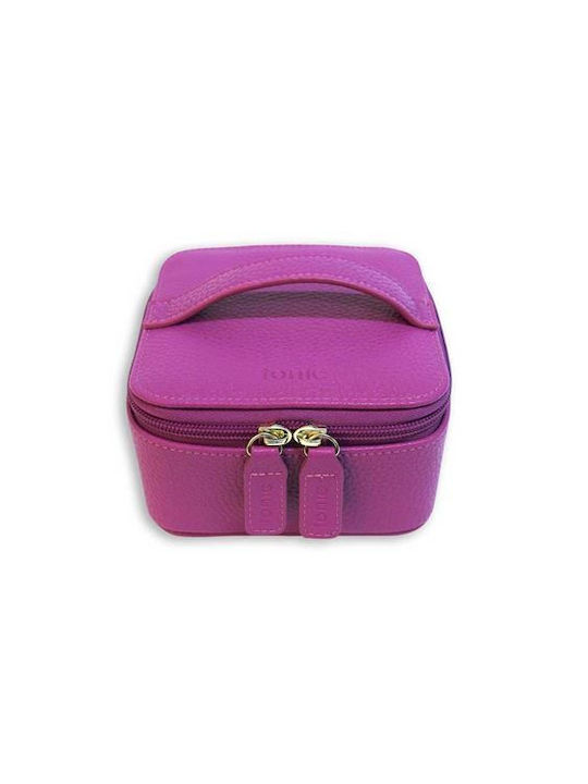 Small Square Fuchsia Jewellery Box