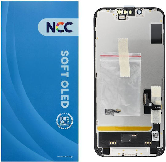 Οθόνη OLED με Μηχανισμό Αφής για iPhone 14 (Μαύρο)