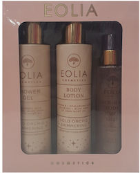 Eolia Cosmetics Σετ Περιποίησης για Ενυδάτωση, Καθαρισμό Σώματος & Λάμψη