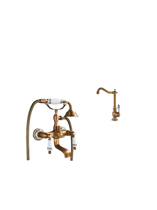 Mixing Shower Shower Faucet Complete Set Bronze Mixing Shower Shower Faucet Complete Set Bronze