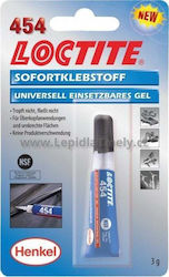 Κόλλα Gel Στιγμής 454 Γενικής Χρήσης 3gr Κόλλα Gel Στιγμής 454 Γενικής Χρήσης 3gr
