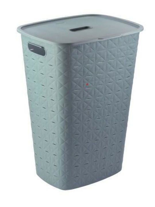 Curver Καλάθι Απλύτων Πλαστικό 56lt με Καπάκι 42x31.6x60cm Τιρκουάζ Curver Καλάθι Απλύτων Πλαστικό 56lt με Καπάκι 42x31.6x60cm Τιρκουάζ
