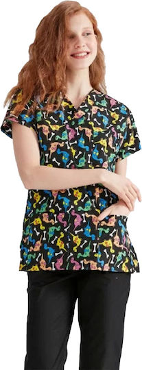 Northcure Unisex Multicolour Medical Blouse Cotton and Polyester