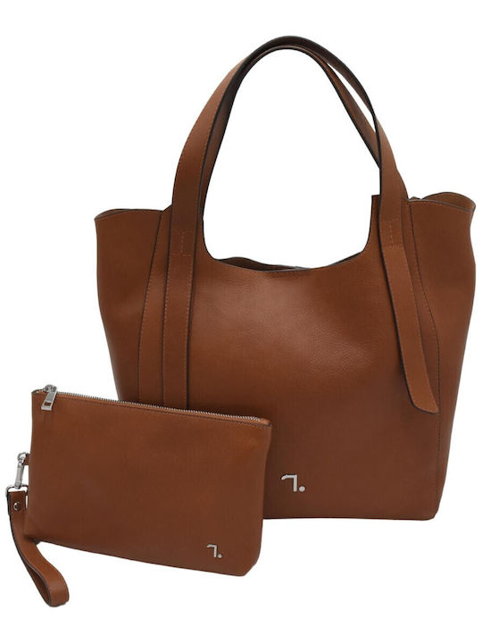 Leather Women's Bag Shoulder Brown