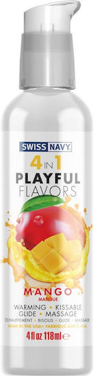 4 In 1 Lubricant Mango Flavor 4 Fl Oz 118 Ml