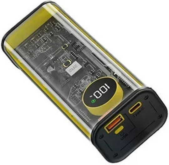 Andowl Q-CD1008 Power Bank 30000mAh 22.5W Yellow