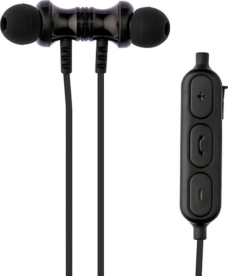 Grixx GROHIEBTBK01 În ureche Handsfree cu două căști cu mufă 3.5mm Negru