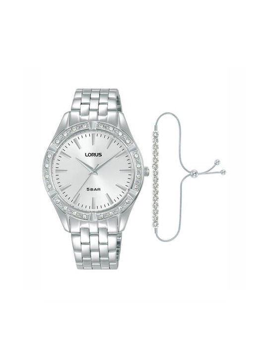 Lorus Women's Watch with Silver Metal Bracelet