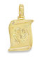 Xryseio Aquarius Zodiac Sign Charm in 14K Gold