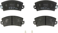 Front Disc Brake Pad Set Trw Automotive 49.6mm X 108.8mm X 14.0mm Abarth Ritmo Citroen Lna Visa Dacia 1310 1325 Nova Front Disc Brake Pad Set Trw Automotive 49.6mm X 108.8mm X 14.0mm Abarth Ritmo Citroen Lna Visa Dacia 1310 1325 Nova