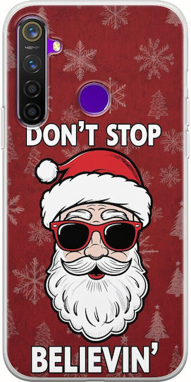 Don't Stop Believin' Realme 5 Pro Flexible Tpu Διάφανη Σιλικόνη