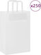 vidaXL Paper Bag for Gift White 21x31x11cm. 250pcs