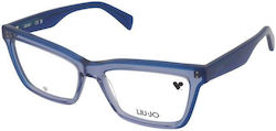Liu Jo Transparent Femei Plastic Rame Ochelari ...