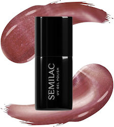 Semilac Halb-permanenter Nagellack Blush Gloss ...