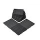 Vevor Terrassendiele für Gartenboden aus Kunststoff 30.48x30.48cm 10Stück