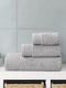 Casa Colori Bath Towel 80x150cm Grey Weight 650gr/m²