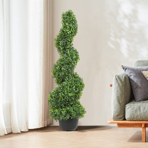 Arbore Artificial de Exterior Buxus (Box comun) Green 91.44cm 2buc Vevor