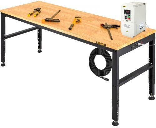 Регулируема работна маса Vevor 61"x20"