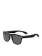 Kruger & Matz Unisex Γυαλιά Ηλίου με Μαύρο Κοκκάλινο Σκελετό και Μαύρο Polarized Φακό KM00032